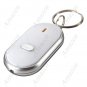 Portable Mini Whistle Sound Control LED Key Finder Locator Find Lost Keys Chain Keychain