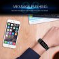 2018 HM68 Smart Wristband Fitness Tracker Heart Rate Blood Pressure Blood Oxygen Sports Bracelet