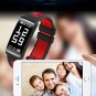 2018 HM68 Smart Wristband Fitness Tracker Heart Rate Blood Pressure Blood Oxygen Sports Bracelet