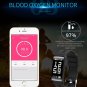 2018 HM68 Fitness Tracker Heart Rate Blood Pressure Blood Oxygen Sports Bracelet - Black