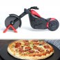 Motorcycle Pizza Stainless Steel Roller Pizza Slicer/Cutter