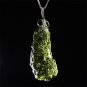 Natural Moldavite Aerolite Czech Meteorite Crystal Energy Reiki Healing Chakra Pendant Jewelry