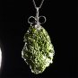 Natural Moldavite Aerolite Czech Meteorite Crystal Energy Reiki Healing Chakra Pendant Jewelry