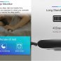 K888 Plus Heart Rate Monitor Blood Pressure Blood Oxygen IP68 Smart Watch - Black