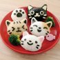 4Pcs/Set Cat Rice Mold Sushi Mold