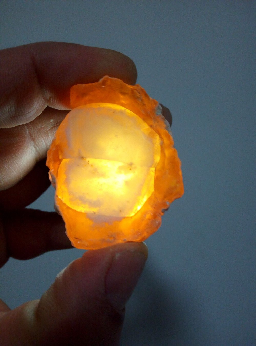 White Opal Rough from Madagascar - Large 1" Natural Raw Stone