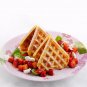 1pc Heart Shape Waffle Mold Maker 5-Cavity Silicone Oven Pan Microwave Baking Cookie Cake Muffin