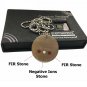 New Earth Design Quantum Scalar Energy Pendant Far Infrared/Germanium Stones, Stainless Steel Chain