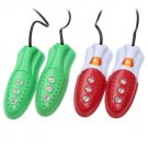 Feet Warmer Heater Deodorization Multi-function Shoes Dryer/Heater - Red/Green