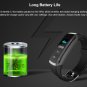 HR3 Smart Bracelet Continuous Heart Rate Monitor TFT Color IP67 - Black