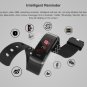 HR3 Smart Bracelet Continuous Heart Rate Monitor TFT Color IP67 - Red