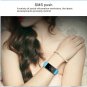I9 Fitness Tracker Smart Bracelet IP68 Heart Rate Blood Pressure Monitor Sports Watch - Black