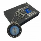 Jesus Christ Quantum Scalar Energy Pendant with Stainless Steel Chain 3000cc Negative Ions