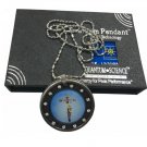 Jesus Christ Quantum Scalar Energy Pendant with Stainless Steel Chain 3000cc Negative Ions
