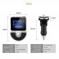 Hands free BTH FM Transmitter Car Kit 3.1A USB Charger FM Radio Modulator Car MP3 Player TF Card