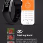 XM2-S Pro Intelligent Bracelet Health Tracker Heart Rate/Blood Pressure/Oxygen/Fatigue - Black