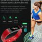 B30 UI Smart Fitness Tracker Sport Bracelet Heart Rate Blood Pressure Bracelet - Black