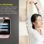 DZ09 Smart Watch Phone Make/Receive Calls Pedo Sleep Sedentary Remind Remote Cam - Golden Brown