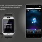 DZ09 Smart Watch Phone Make/Receive Calls Pedo Sleep Sedentary Remind Remote Cam - Golden Brown