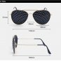 2 Pairs Anti-Myopia Anti-Fatigue Pinhole Sunglasses Vision Care Glasses, Free Spectacle Case