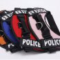 Dog Harness with Reflective Patches - Police K9 (Black)