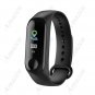 M3I Smart Bracelet Heart Rate Monitor Blood Pressure Fitness Tracker Smart Bracelet - Black