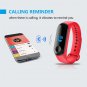 NEW MODEL! M3 Color Screen Smart Bracelet Heart Rate and Blood Pressure Monitor - Blue