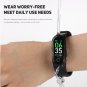 NEW MODEL! M3 Color Screen Smart Bracelet Heart Rate and Blood Pressure Monitor - Blue