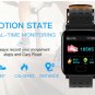 NEW MODEL! Smart Watch Heart Rate Monitor Blood Pressure Sport Fitness Tracker - Black