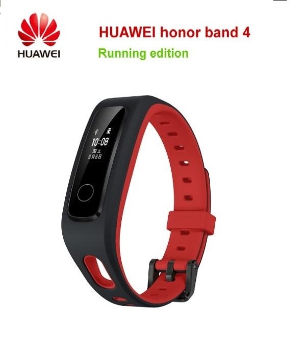 Huawei Honor Band 4 Running Version Shoe-Buckle Land Impact Smart Watch Band - Red