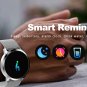 Q8 Stainless Steel OLED Heart Rate Blood Pressure Fitness Tracker Smart Watch - Silver Steel