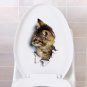 3D Cute Cat Wall Stickers Toliet Stickers Decorations Creative Wall Stickers