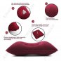 Ultralight Inflatable Pillow Small Square PVC Fabric Air Pillow Set for Travelling & Camping