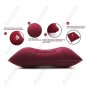 Ultralight Inflatable Pillow Small Square PVC Fabric Air Pillow Set for Travelling & Camping
