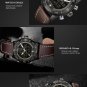 NAVIFORCE NF9144 Water Resistant LED Dual Display Watch Chronograph Digital Watch