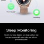 XANES&Acirc;&reg; Y10  1.22'' IPS Touch Smart Watch HD Camera Pedometer Fitness Sports Bracelet - Black