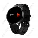 M9 0.96" HD Blood Pressure Oxygen Heart Rate Smart Sports Bracelet - Black