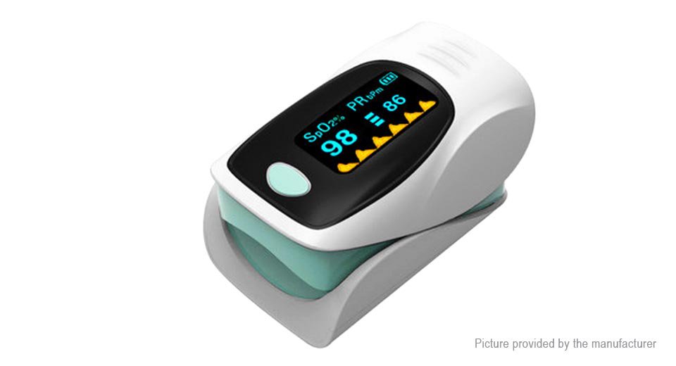 OLED Fingertip Pulse Oximeter Blood Oxygen SpO2 PR Heart Rate Monitor