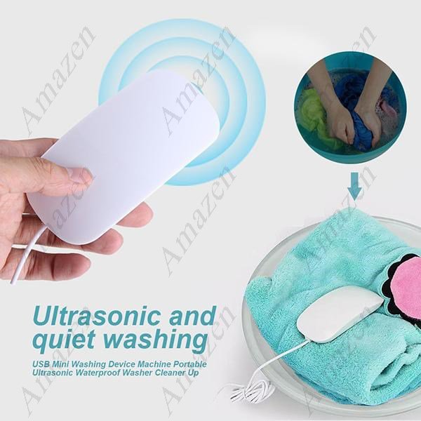 Mini Ultrasonic Washing Machine for Travel/camping - NEW!