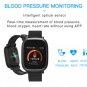 M30 Heart Rate Blood Oxygen Pressure IP67 Smart Watch - Black