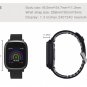 M30 Heart Rate Blood Oxygen Pressure IP67 Smart Watch - Black