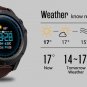 Zeblaze VIBE 3 Pro Real-time Weather Optical Heart Rate All-day Tracking Smart Watch - Black