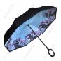 Double Layer Inverted Umbrella Windproof & Rain proof Reverse Folding Umbrella
