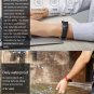 CD01 PRO ECG Blood Pressure Heart Rate Fitness Tracker Smart Bracelet - Black