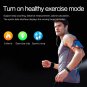 Smart Bracelet Fitness Tracker 24 Hr Heart Rate Monitor with Women Psychological reminders - Purple