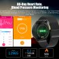 Q8-Pro Multi-dial Heart Rate Blood Pressure Women  Psychological Clock Fitness Smart Bracelet