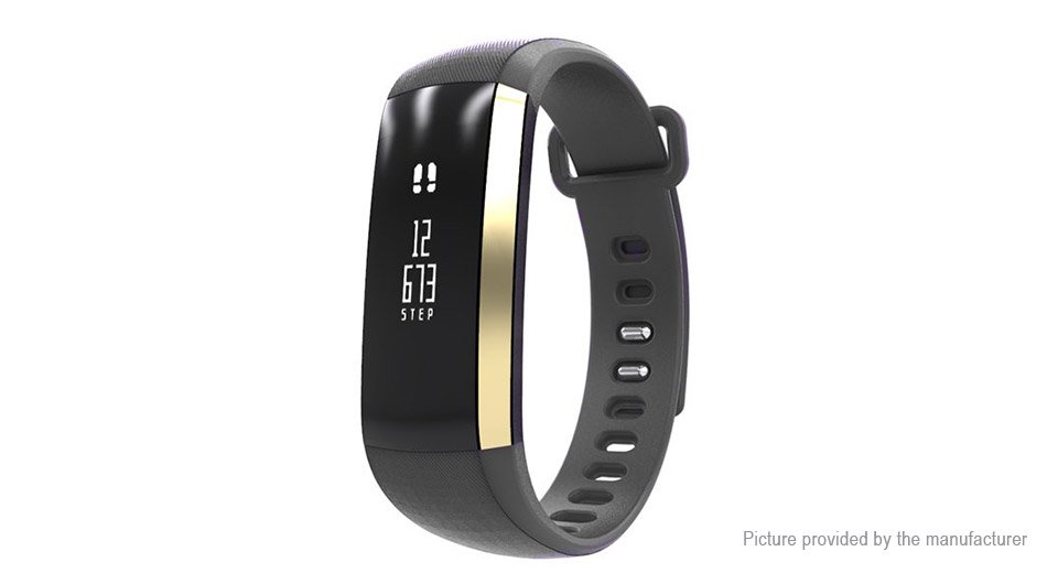 XM2-S Pro Smart Watch Bracelet Fitness Tracker Blood Pressure/Oxygen/Heart Rate/Fatigue - Black