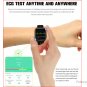 F16 1.3" ECG Blood Pressure, Oxygen Heart Rate Fitness Tracker IP68 Multi Sports Watch