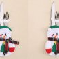 Santa Claus / Snowman  Heart / Snowman Tree / Reindeer  Tableware Holder Christmas Decor