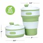 Collapsible Silicone Folding Retractable Mug Cup Portable Outdoor